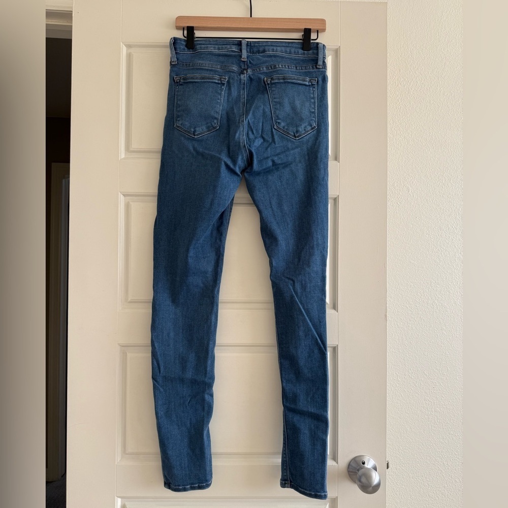 Just Black Denim Skinny Jeans Dark Wash Size 30 - Picture 3 of 5